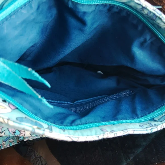 Vera Bradley 2 Piece Purse Wallet Set Floral Crossbody - Picture 8 of 16